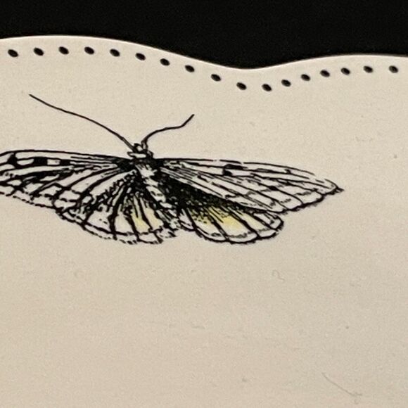 ~ Macy's "Edie Rose Home" Bird Butterfly Accent Salad Plate 9" Bloom Collection~ - Picture 11 of 11